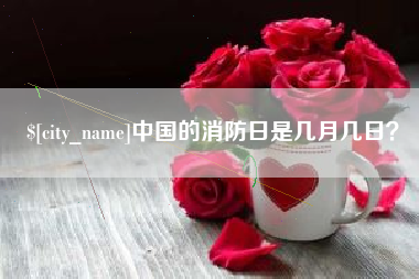 江门中国的消防日是几月几日？