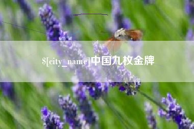 江门中国九枚金牌