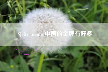 江门中国的金牌有好多