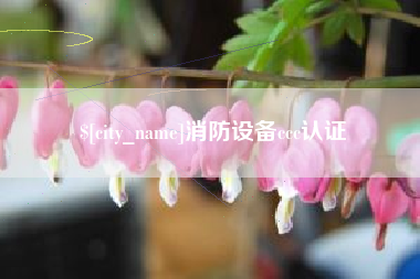 江门消防设备ccc认证
