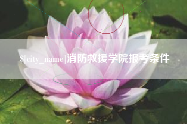 江门消防救援学院报考条件