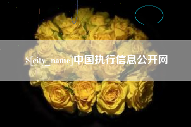 江门中国执行信息公开网