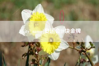 江门奥运会39块金牌