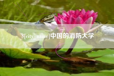 江门中国的消防大学