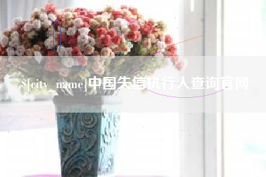 江门中国失信执行人查询官网