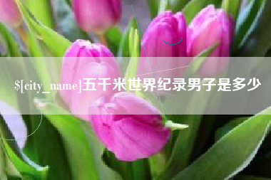 江门五千米世界纪录男子是多少