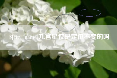 江门九宫星位是定位不变的吗