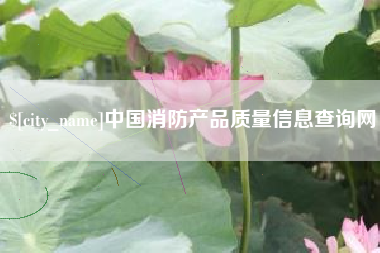 江门中国消防产品质量信息查询网