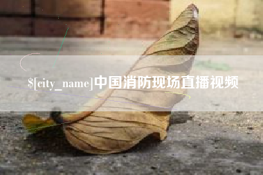 江门中国消防现场直播视频
