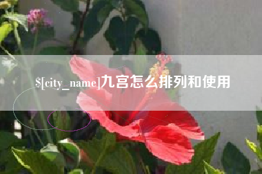 江门九宫怎么排列和使用