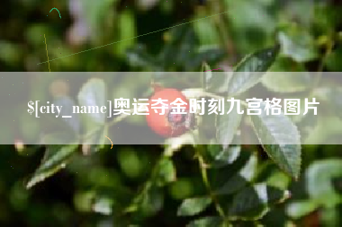 江门奥运夺金时刻九宫格图片