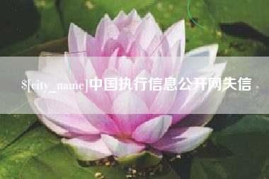 江门中国执行信息公开网失信